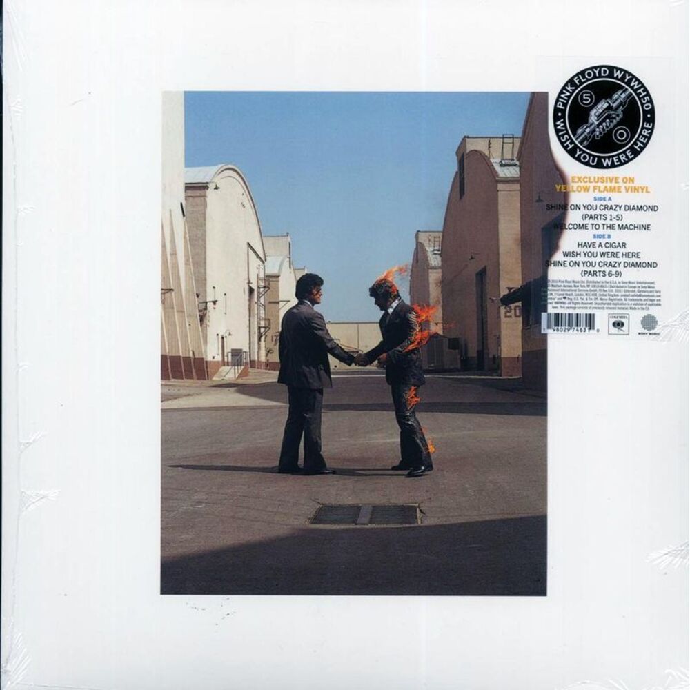 Pink Floyd - Wish You Were Here (50th Anniv. Ed.) (ltd. ed.) (yellow flame vinyl
